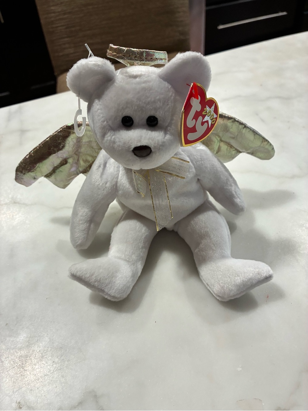 TY Beanie Baby - HALO 2 the Angel Bear (8.5 inch) - Stuffed Animal Toy